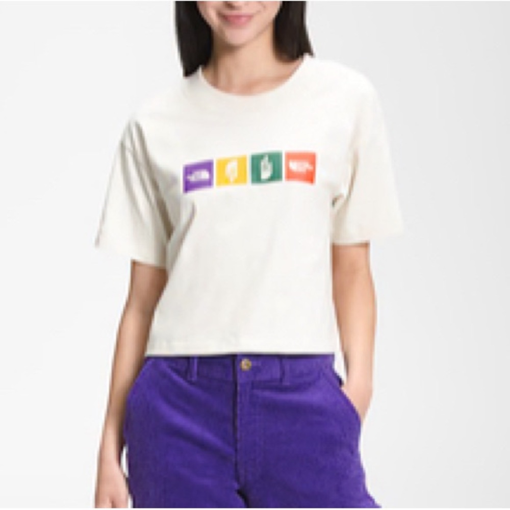 NWOT;North Face Crop Top Heavyweight